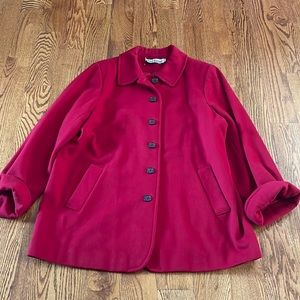 Alfred Dunner wool coat 18W